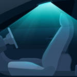 Hyundai introduces UV light to sterilize car interiors. / photo courtesy of Hyundai Motor Group