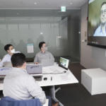 KT’s team met through a videoconference with Dan Wattendorf, Director of Innovative Technology Solutions at the Bill & Melinda Gates Foundation. / photo courtesy of KT
