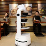 LG Electronics CLOi robot introduced last February.