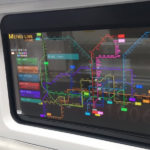 LG Display provides first transparent OLED displays for windows used on China’s subway trains.