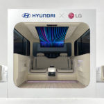 Hyundai Motor's IONIQ concept cabin in collaboration with LG Electronics. / photo courtesy of Hyundai Motor