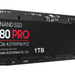 Samsung Electronics' new consumer PCIe 4.0 NVMe solid state drive (SSD) called the SSD 980 PRO. / photo courtesy of Samsung Electronics