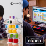 EdTech startup CUBROID develops CUBROID coding blocks and AI Coding Robot ARTIBO make coding fun and exciting for children. / Photo courtesy of CUBROID