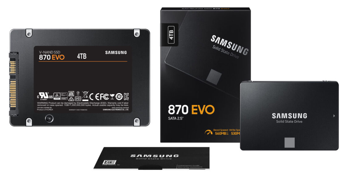 Samsung Unveils In Its SATA SSD The 870 EVO