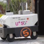 LG Uplus joins Jeonju City to launch and manage self-driving, 5G-connected ‘environment management robots’ that monitor and collect air quality data. / photo courtesy of LG Uplus