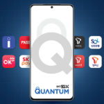 SK Telecom teamed up with Samsung Electronics to release the Galaxy Quantum 2, a QRNG-powered 5G smartphone optimized for performance and security. / photo courtesy of SK Telecom