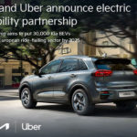 Kia formed an electric mobility partnership with Uber to accelerate Europe’s BEV adoption, offering educational campaigns and test drives to Uber drivers. / photo courtesy of Kia Corporation