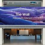 Samsung unveiled the latest model of the 1000-inch "The Wall", its next-gen modular display, offering cutting-edge features and a dynamic display platform. / photo courtesy of Samsung Electronics